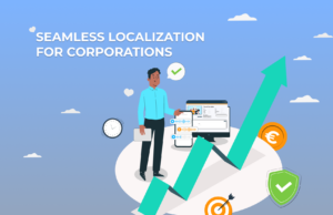 Seamless localization for corporations